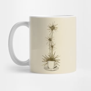 Midnight Flower Mug